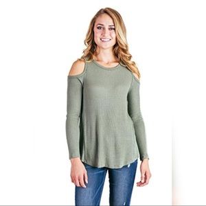Cold Shoulder Sweater
